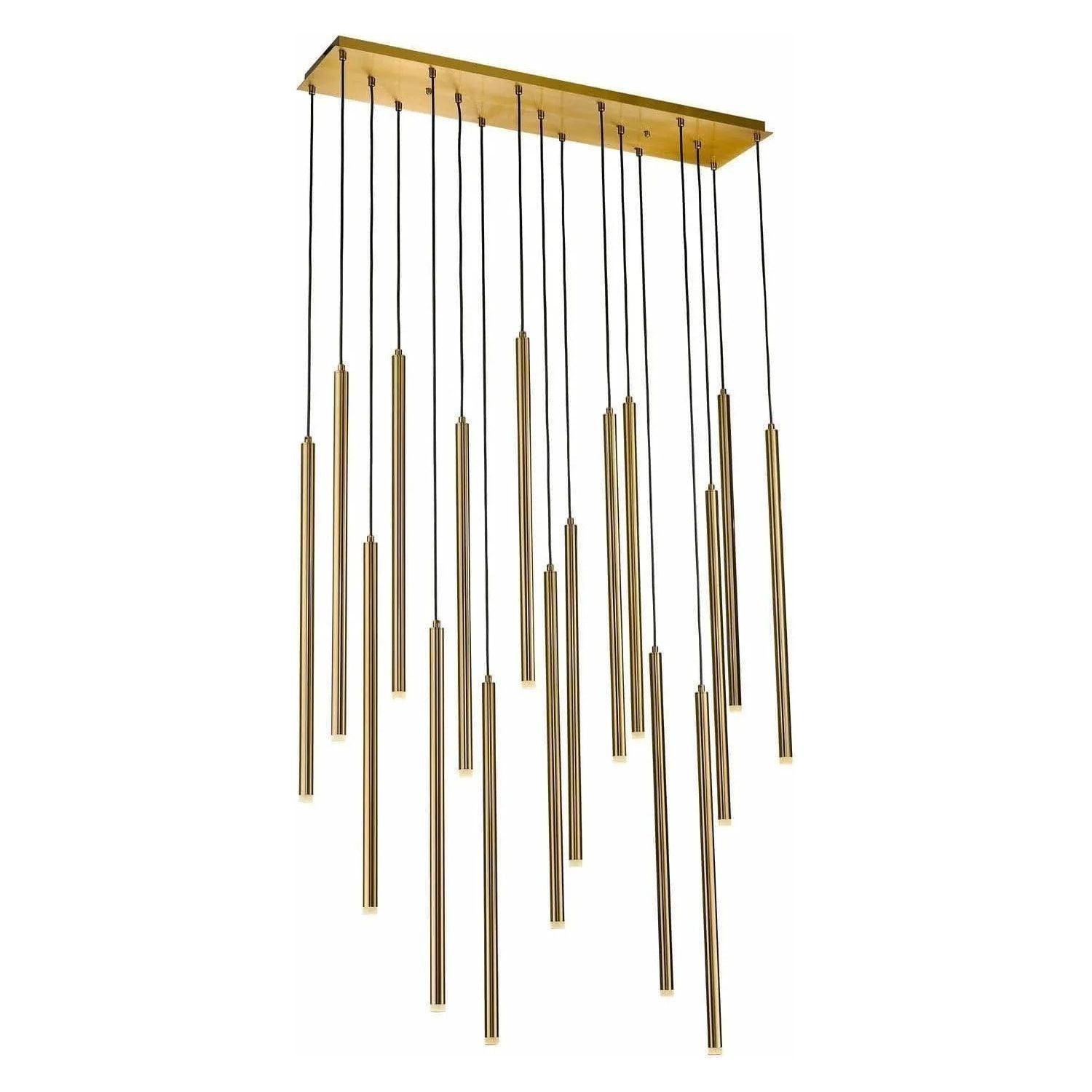 Avenue Lighting - Filmore Ave. Linear Multi Pendant - HF2802-AB - Canada Light Shop