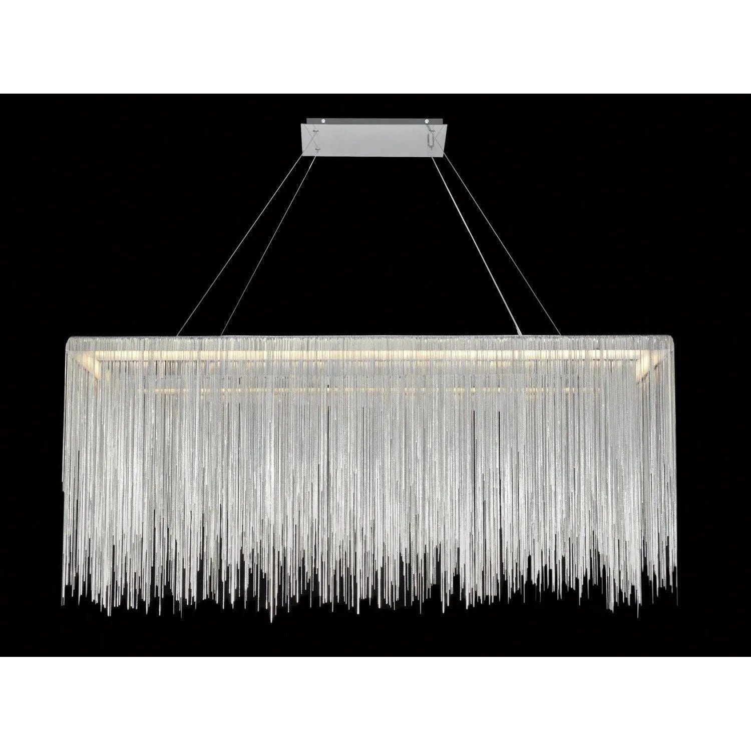 Avenue Lighting - Fountain Ave LED Linear Chandelier - HF1201-CH - Canada Light Shop