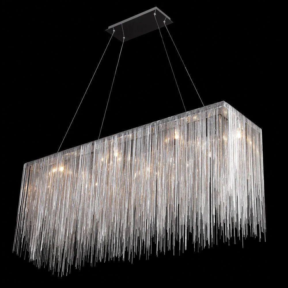 Avenue Lighting - Fountain Ave LED Linear Chandelier - HF1201-CH - Canada Light Shop