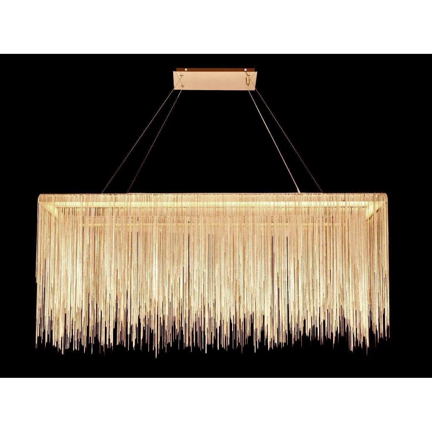 Avenue Lighting - Fountain Ave LED Linear Chandelier - HF1201-G - Canada Light Shop