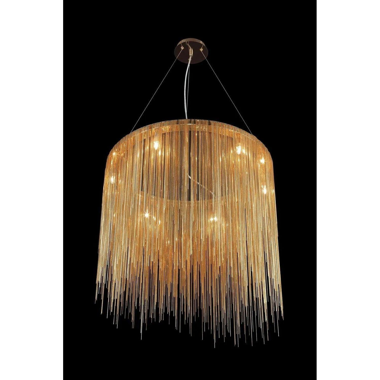 Avenue Lighting - Fountain Ave LED Round Pendant - HF1202-CH - Canada Light Shop