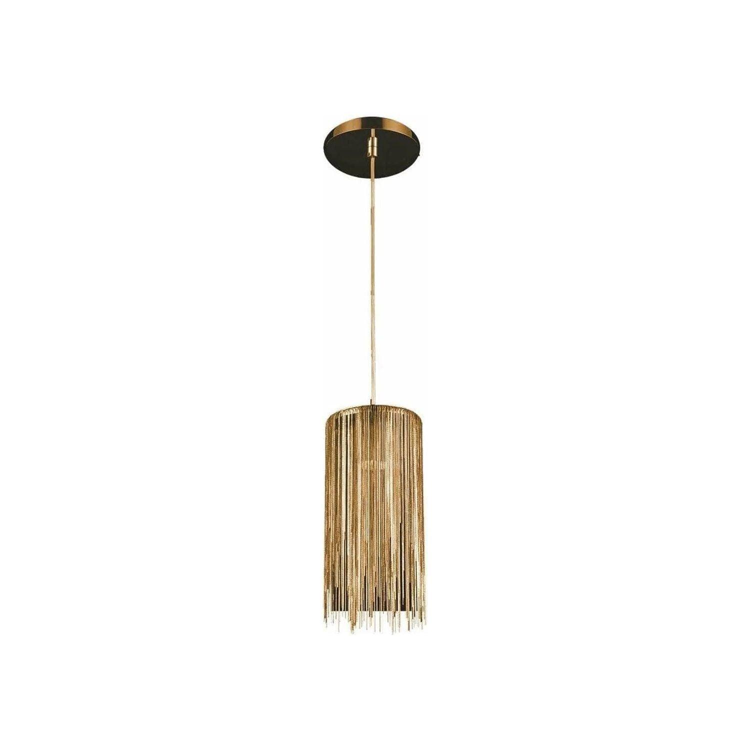 Avenue Lighting - Fountain Ave Round Mini Pendant - HF1205-G - Canada Light Shop