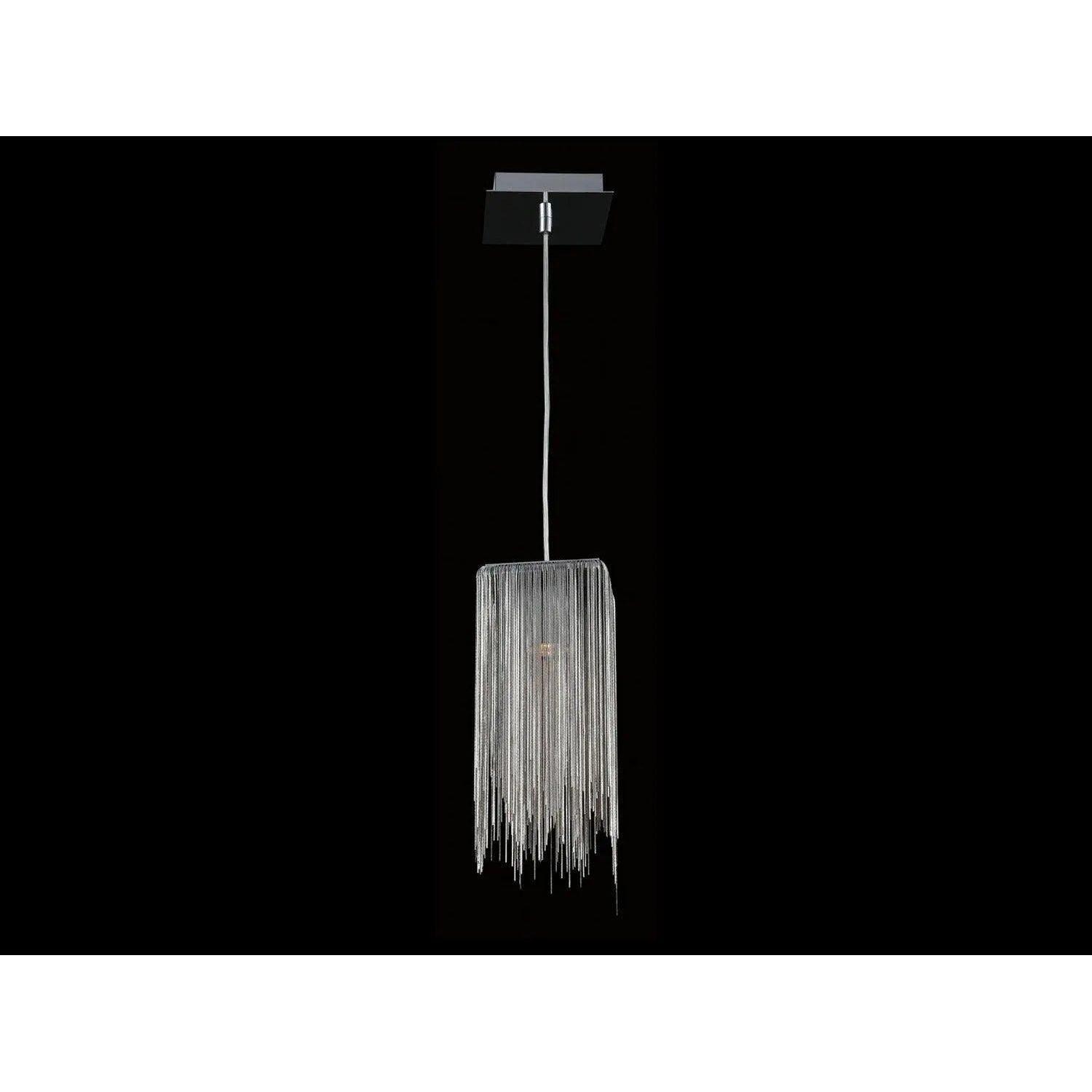 Avenue Lighting - Fountain Ave Square Mini Pendant - HF1204-CH - Canada Light Shop