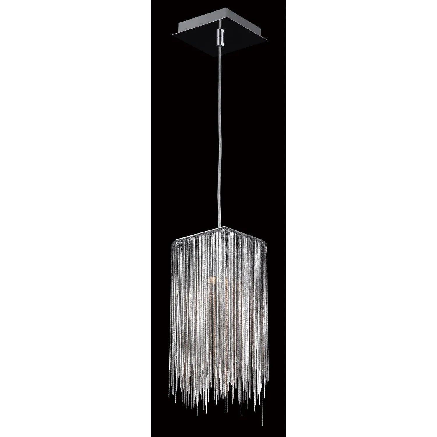 Avenue Lighting - Fountain Ave Square Mini Pendant - HF1204-CH - Canada Light Shop