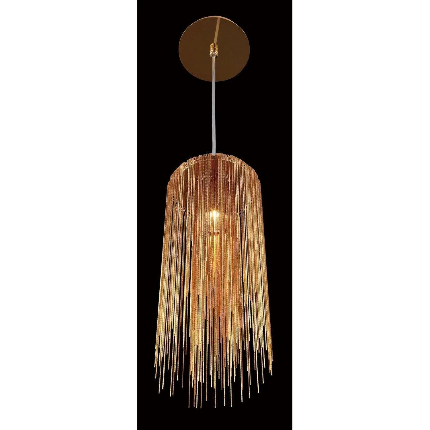 Avenue Lighting - Fountain Ave Square Mini Pendant - HF1204-CH - Canada Light Shop