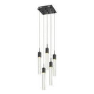 Avenue Lighting - Glacier 5 Pendant - HF1900-5-GL-BK - Canada Light Shop