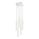 Avenue Lighting - Glacier 5 Pendant - HF1900-5-GL-CH-C - Canada Light Shop