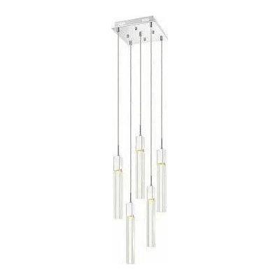 Avenue Lighting - Glacier 5 Pendant - HF1900-5-GL-CH-C - Canada Light Shop