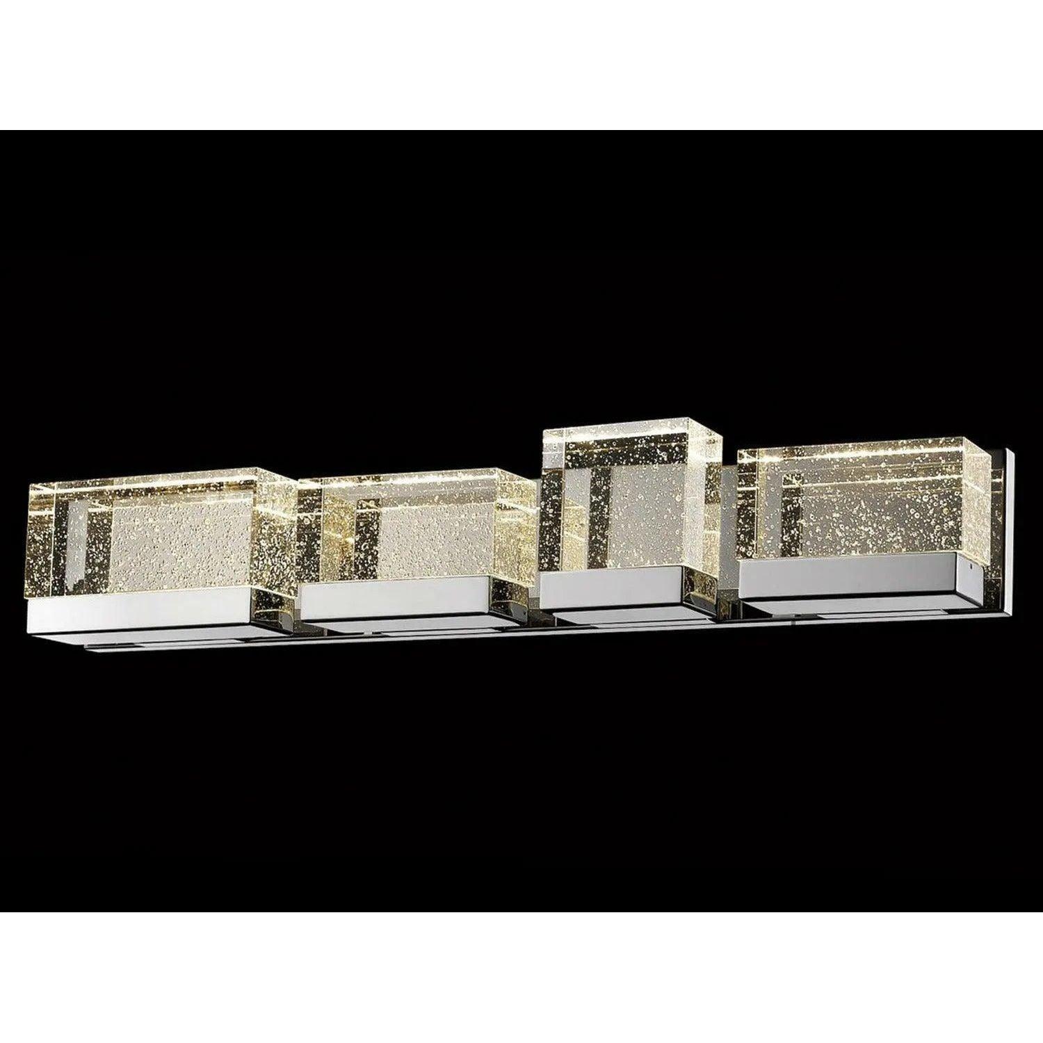 Avenue Lighting - Glacier LED Bath Vanity Light - HF3004-PN - Canada Light Shop