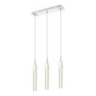 Avenue Lighting - Glacier Linear Multi Pendant - HF1900-3-GL-CH-C - Canada Light Shop