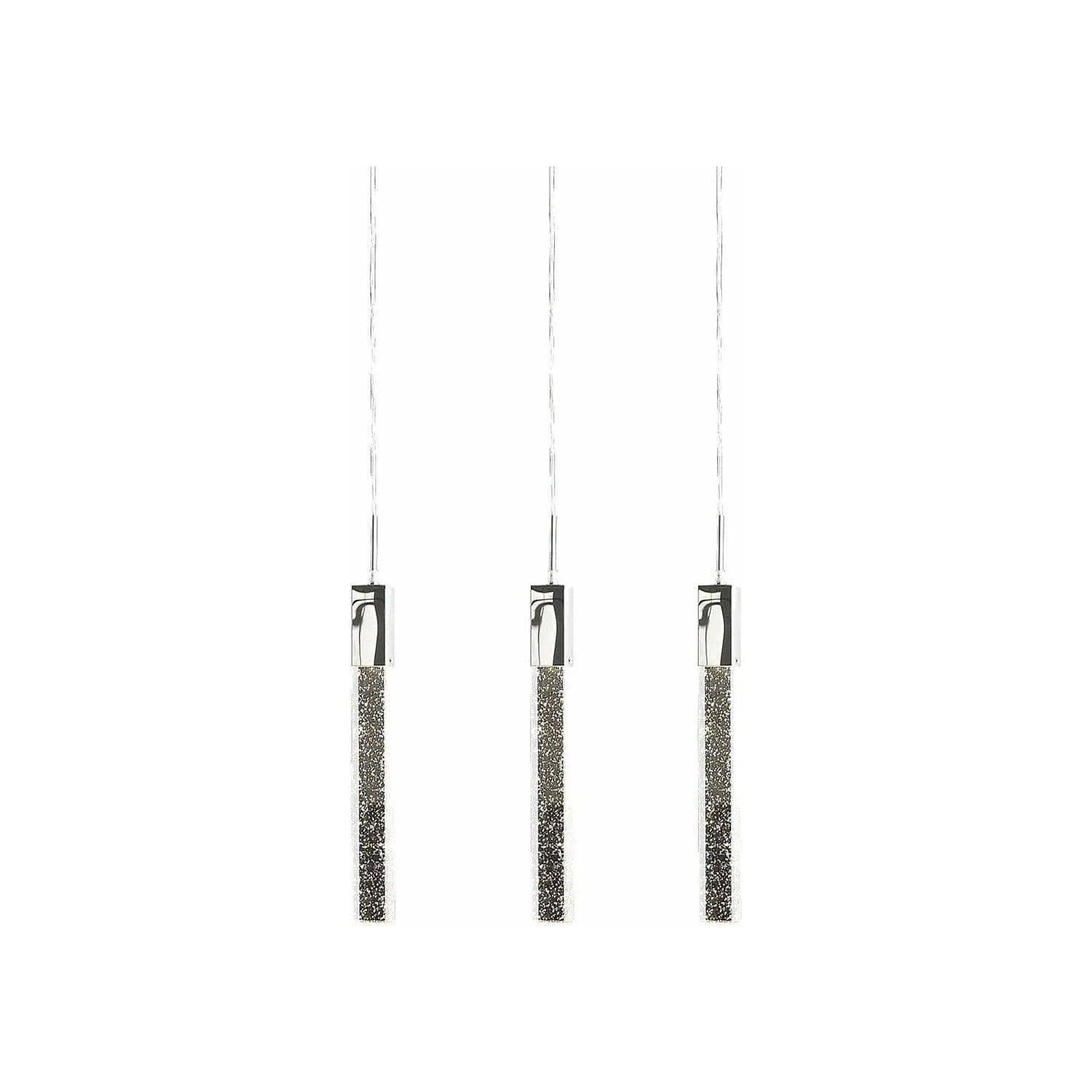 Avenue Lighting - Glacier Linear Multi Pendant - HF1900-3-GL-CH - Canada Light Shop