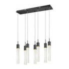 Avenue Lighting - Glacier Linear Multi Pendant - HF1900-7-GL-BK-C - Canada Light Shop