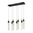 Avenue Lighting - Glacier Linear Multi Pendant - HF1900-7-GL-BK - Canada Light Shop