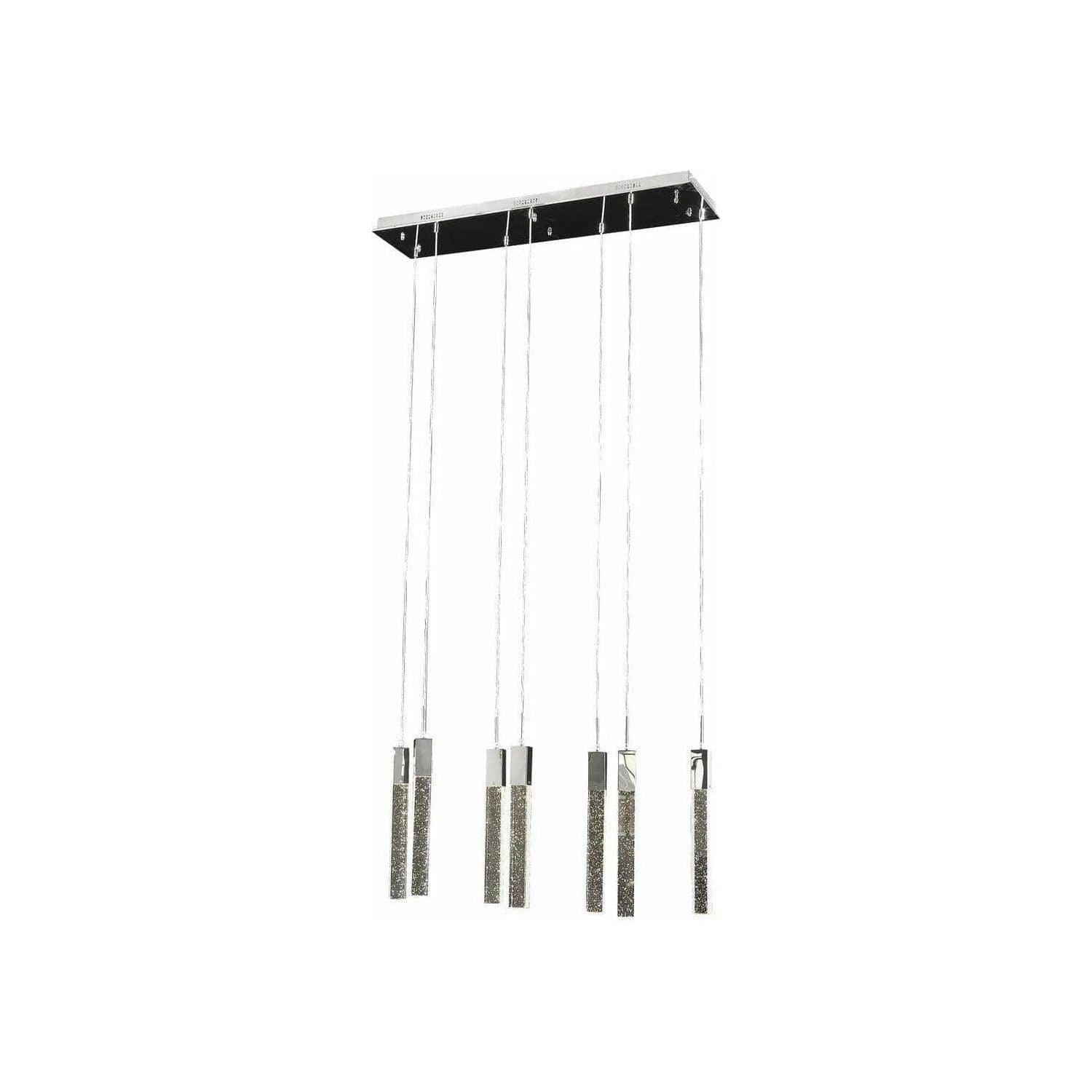 Avenue Lighting - Glacier Linear Multi Pendant - HF1900-7-GL-CH - Canada Light Shop