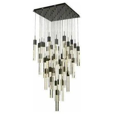 Avenue Lighting - Glacier Multi Pendant - HF1903-41-GL-BK - Canada Light Shop