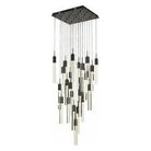Avenue Lighting - Glacier Multi Pendant - HF1904-25-GL-BK-C - Canada Light Shop