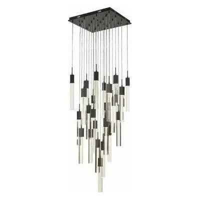 Avenue Lighting - Glacier Multi Pendant - HF1904-25-GL-BK-C - Canada Light Shop