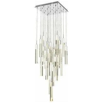 Avenue Lighting - Glacier Multi Pendant - HF1904-25-GL-CH-C - Canada Light Shop