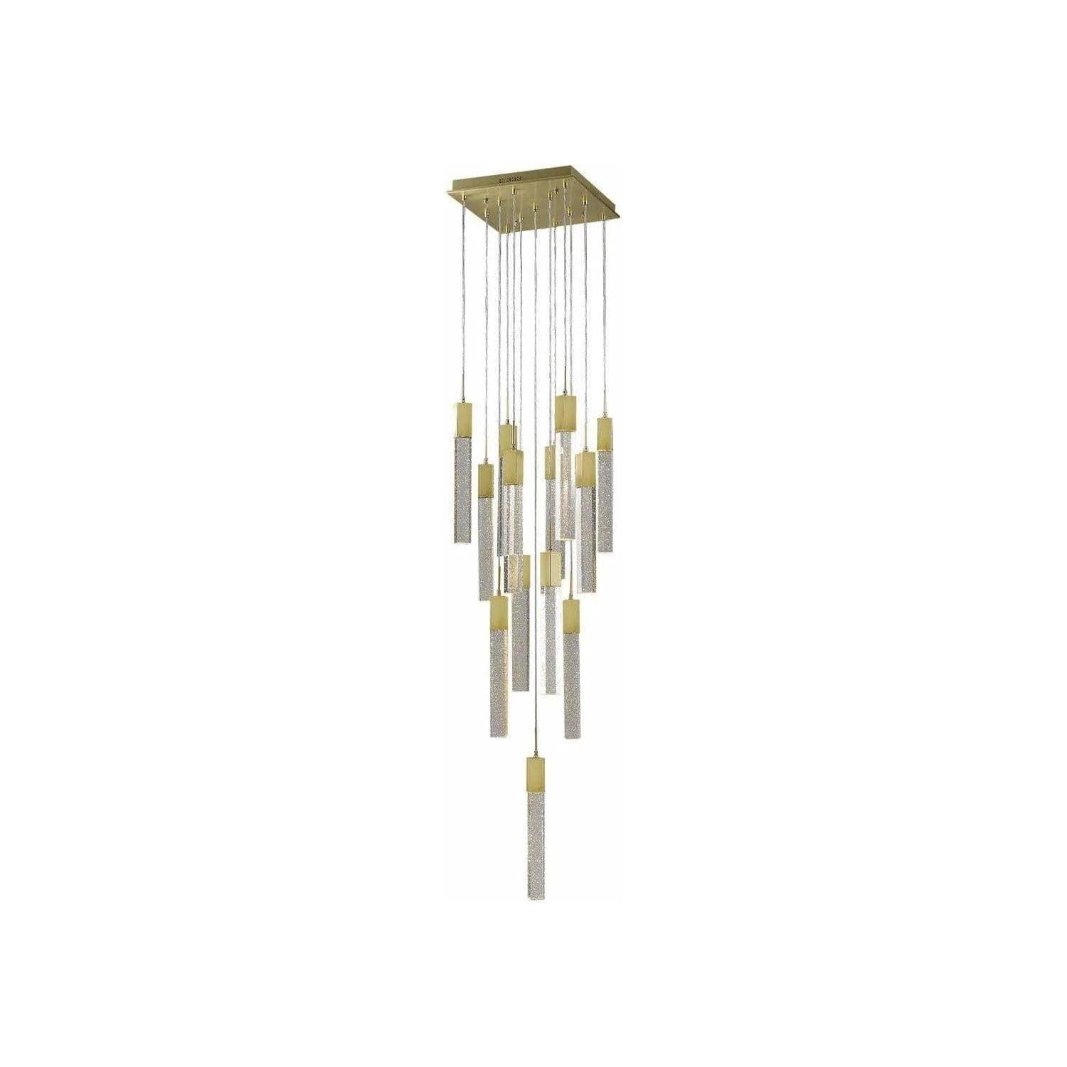 Avenue Lighting - Glacier Multi Pendant - HF1905-13-GL-BB - Canada Light Shop