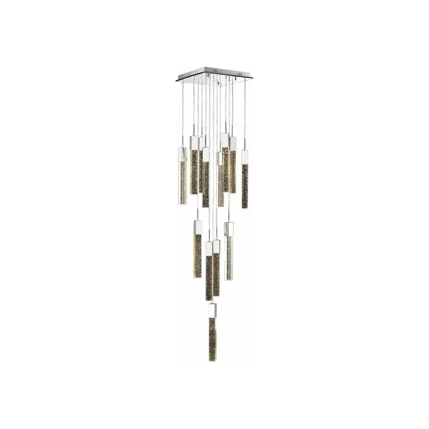 Avenue Lighting - Glacier Multi Pendant - HF1905-13-GL-CH - Canada Light Shop