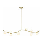 Avenue Lighting - Hampton Linear Chandelier - HF4808-WHT - Canada Light Shop