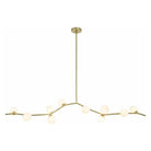 Avenue Lighting - Hampton Linear Chandelier - HF4810-WHT - Canada Light Shop