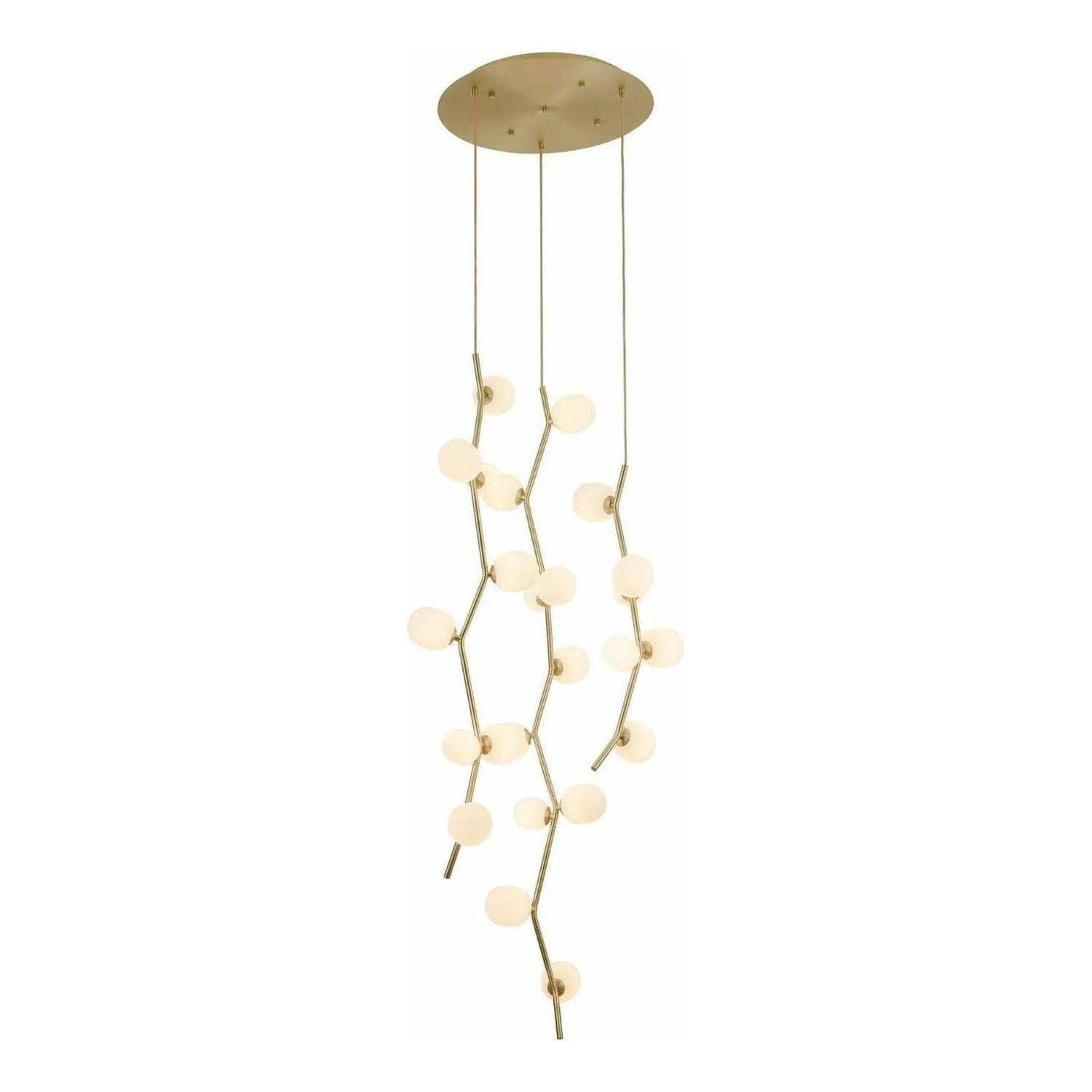 Avenue Lighting - Hampton Multi Pendant - HF4824-WHT - Canada Light Shop