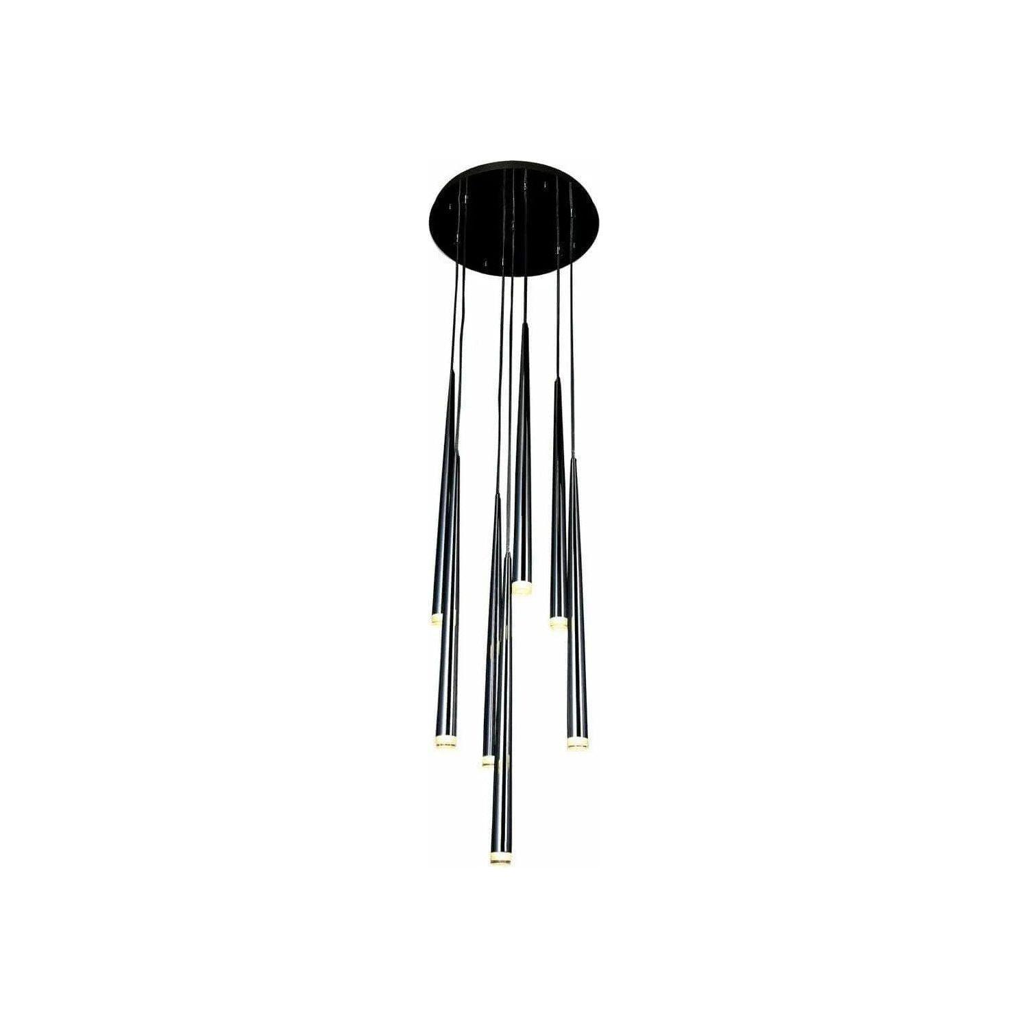 Avenue Lighting - Highland Ave. Mutli Pendant - HF2107-BLK - Canada Light Shop