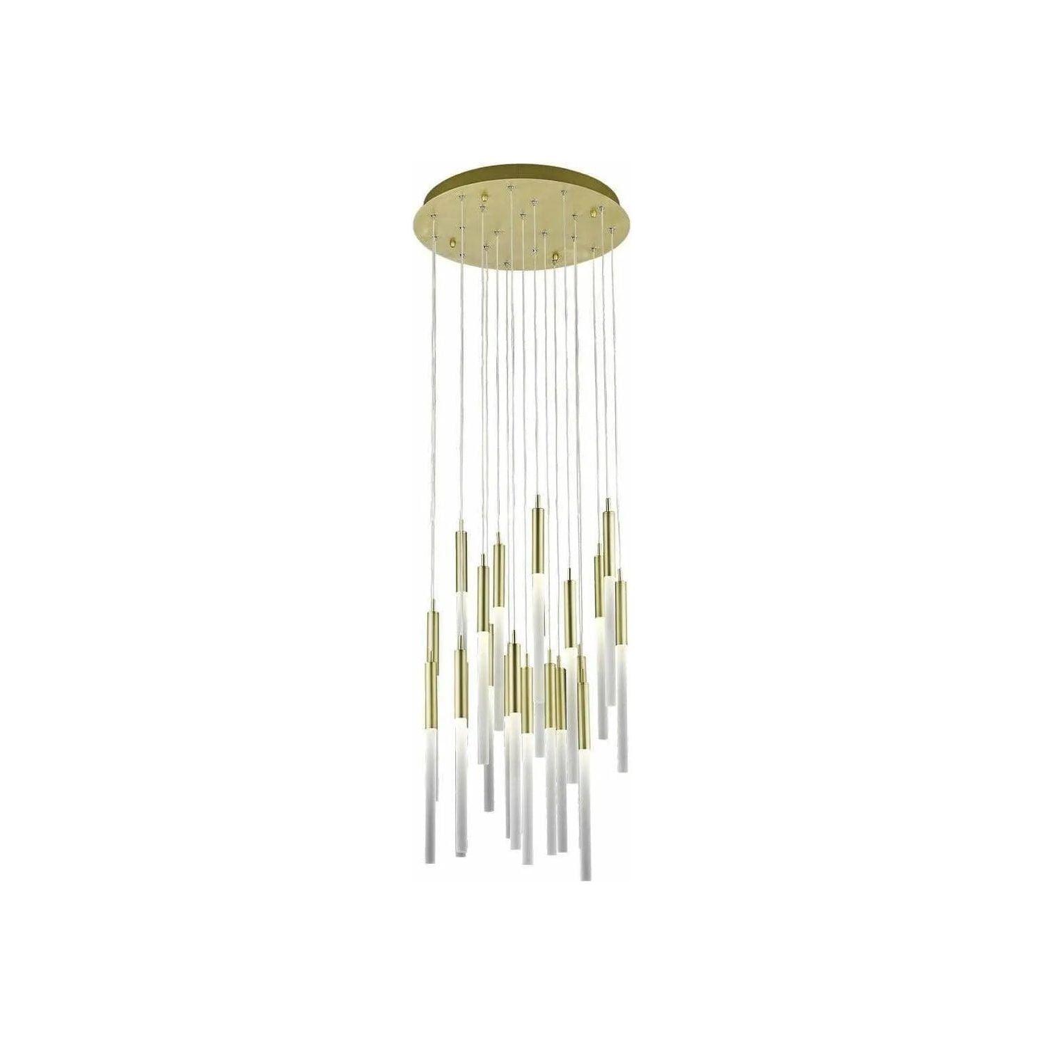 Avenue Lighting - Main St. Multi Pendant - HF2021-FR-BB - Canada Light Shop