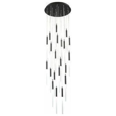 Avenue Lighting - Main St. Multi Pendant - HF2021-FR-BK - Canada Light Shop