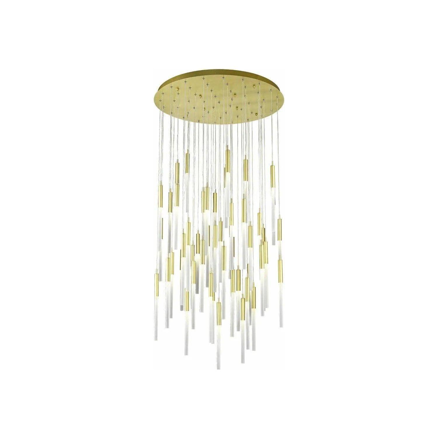 Avenue Lighting - Main St. Multi Pendant - HF2051-FR-BB - Canada Light Shop