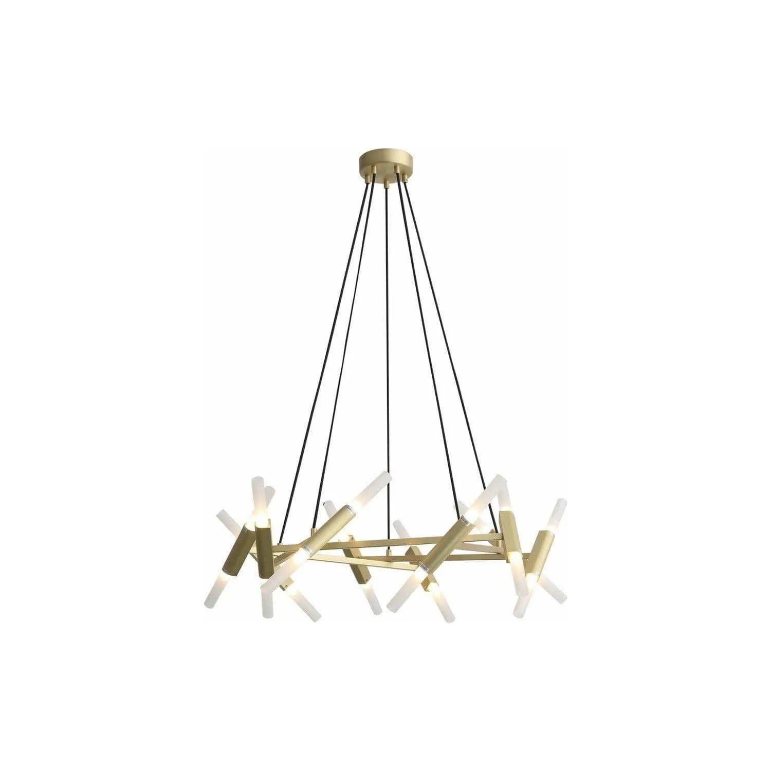 Avenue Lighting - Manhattan Ave. Chandelier - HF6020-BB - Canada Light Shop