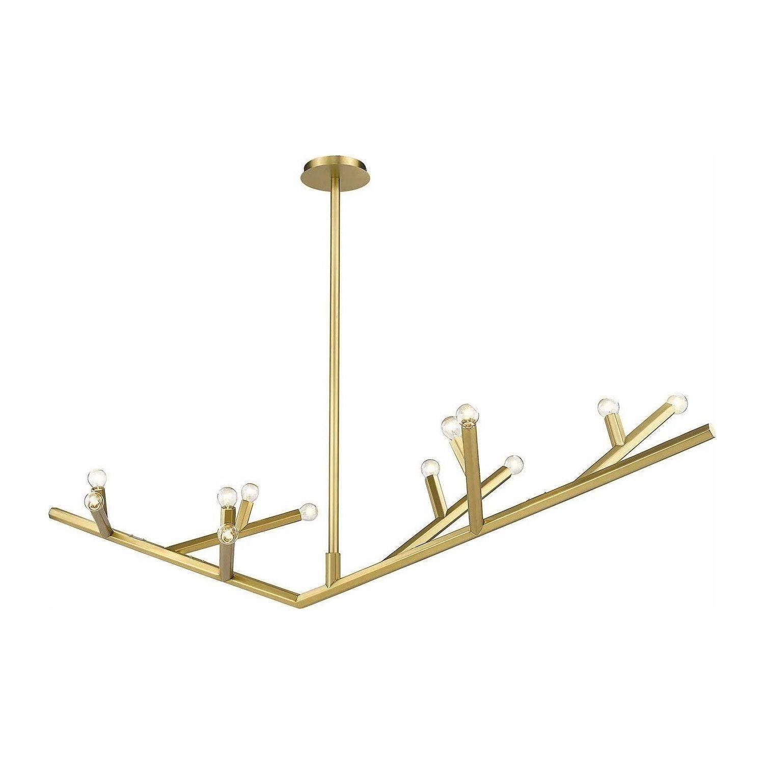 Avenue Lighting - Oaks Linear Pendant - HF8812-BB - Canada Light Shop