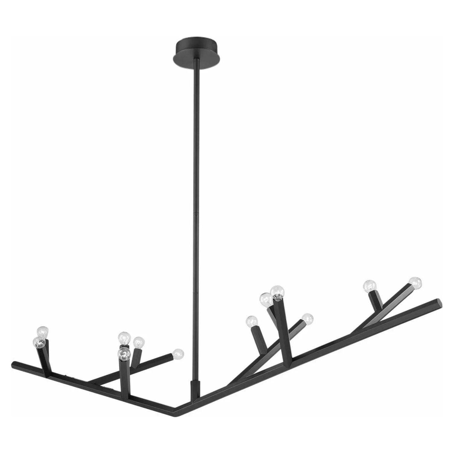 Avenue Lighting - Oaks Linear Pendant - HF8812-BLK - Canada Light Shop