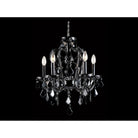 Avenue Lighting - Onyx Ln. Chandelier - HF1037-BLK - Canada Light Shop