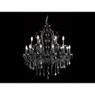 Avenue Lighting - Onyx Ln. Chandelier - HF1040-BLK - Canada Light Shop