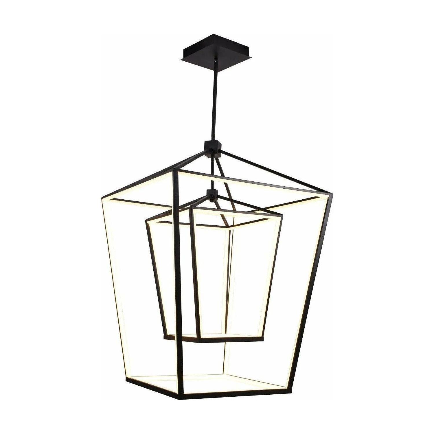 Avenue Lighting - Park Ave. Double Hanging Chandelier - HF9412-BLK - Canada Light Shop