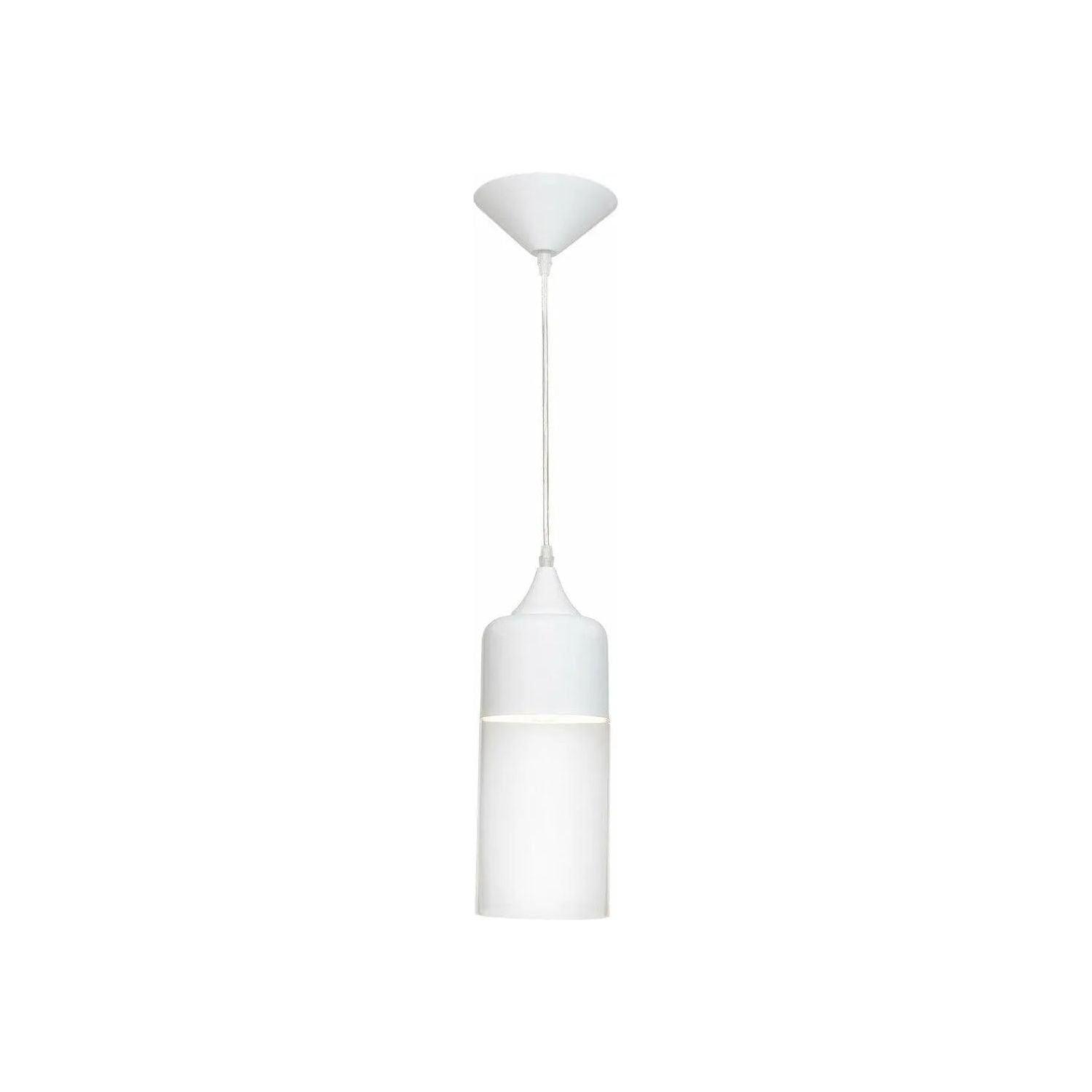 Avenue Lighting - Robertson Blvd. Cylinder Pendant - HF9112-WHT - Canada Light Shop