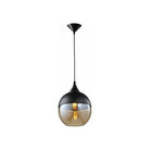 Avenue Lighting - Robertson Blvd. Round Pendant - HF9111-BKBZ - Canada Light Shop