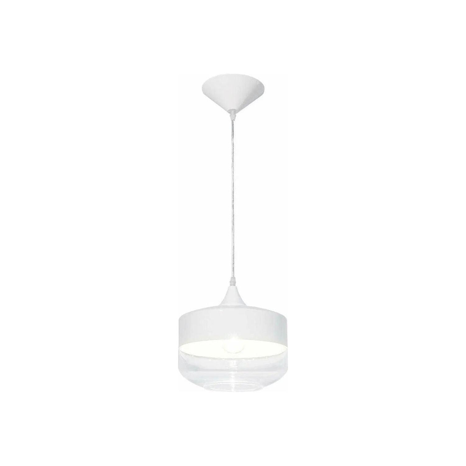 Avenue Lighting - Robertson Blvd. Wide Pendant - HF9113-WHT - Canada Light Shop