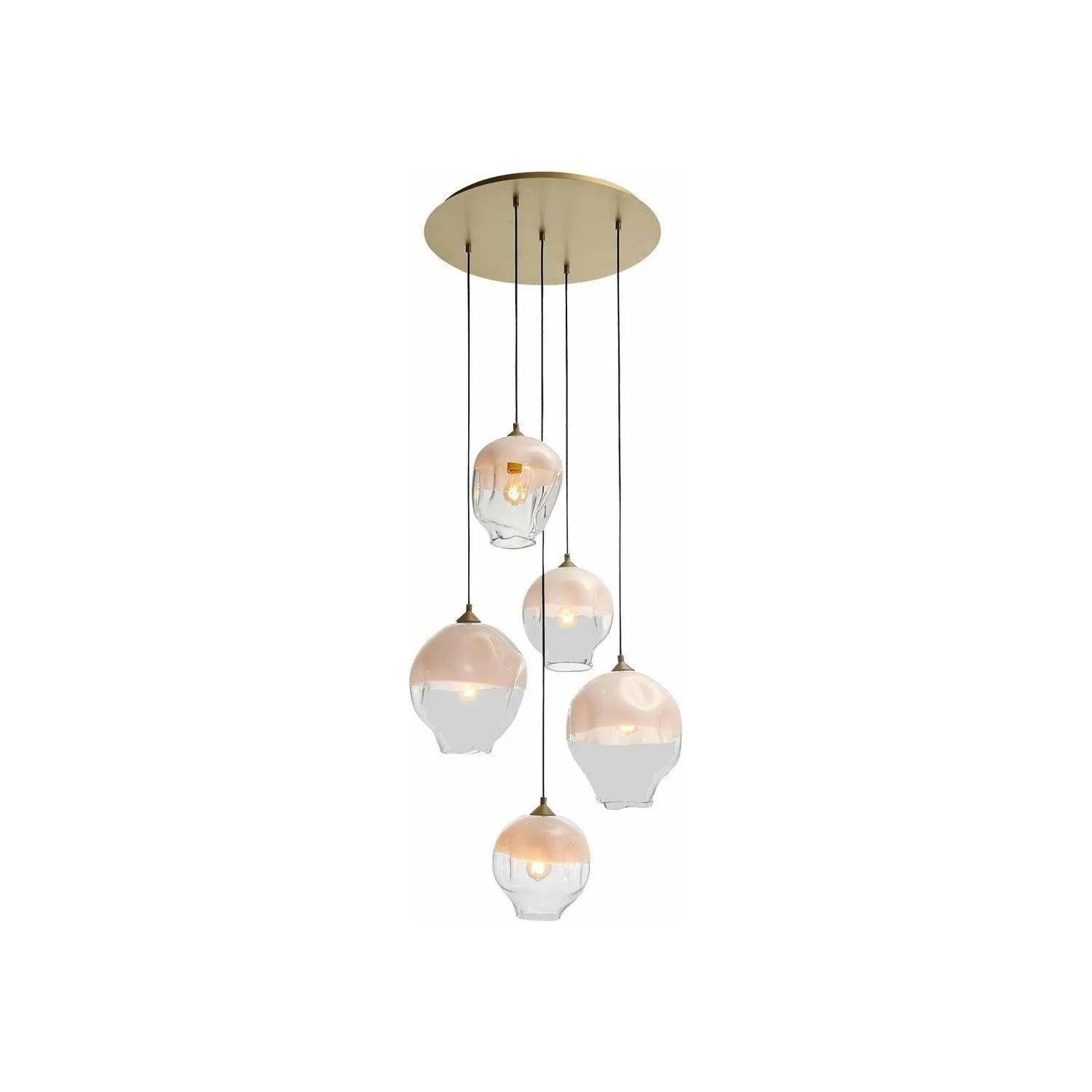 Avenue Lighting - Sonoma Ave. Multi Pendant - HF8145-BB-WH - Canada Light Shop