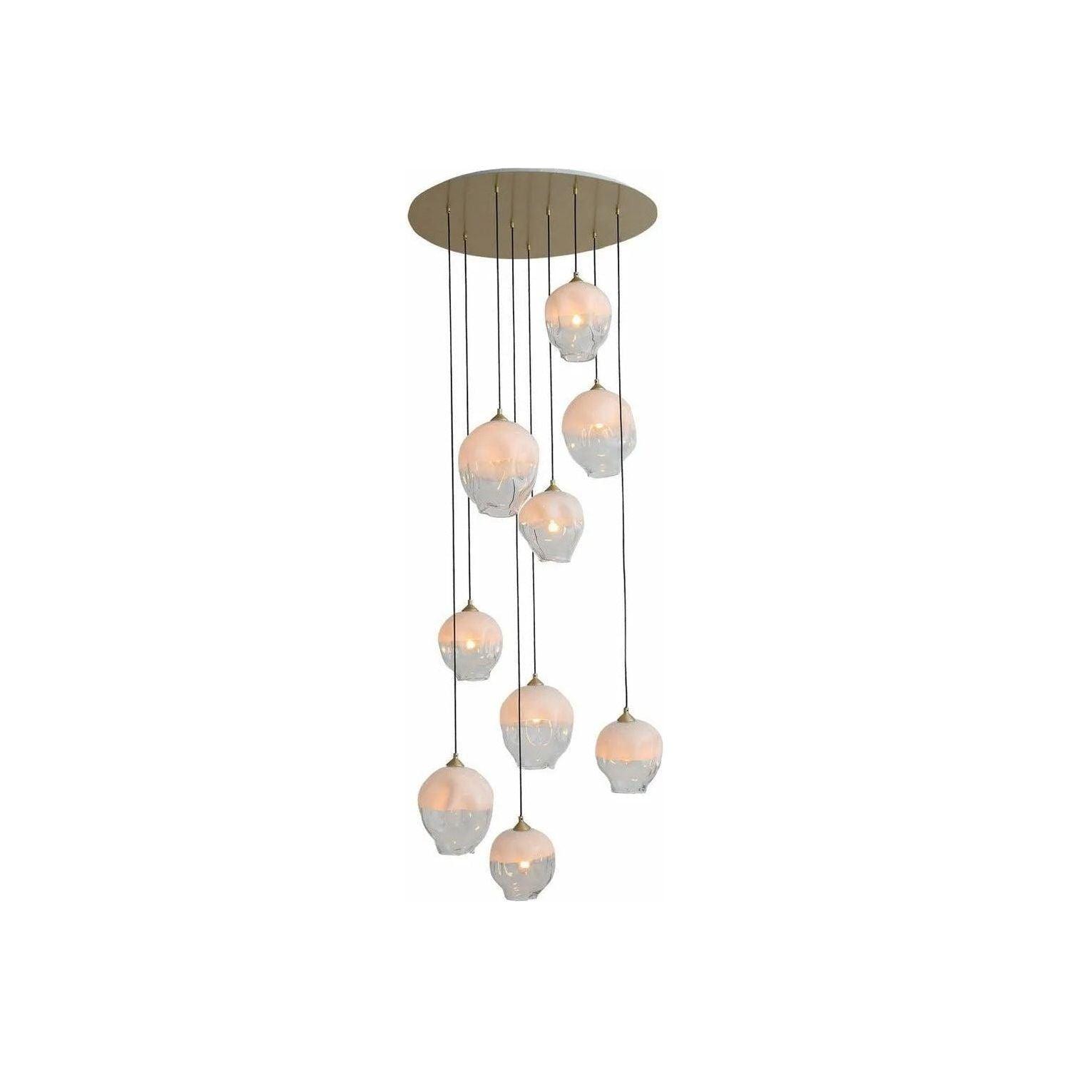 Avenue Lighting - Sonoma Ave. Multi Pendant - HF8149-BB-WH - Canada Light Shop