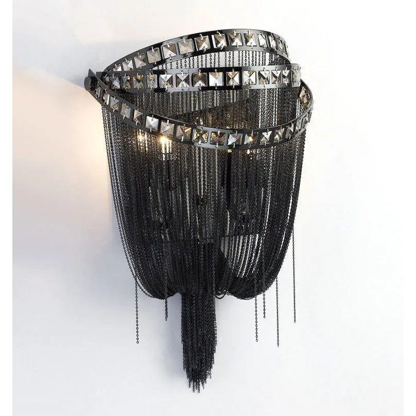 Avenue Lighting - Wilshire Blvd. Wall Sconce - HF1608-BLK - Canada Light Shop