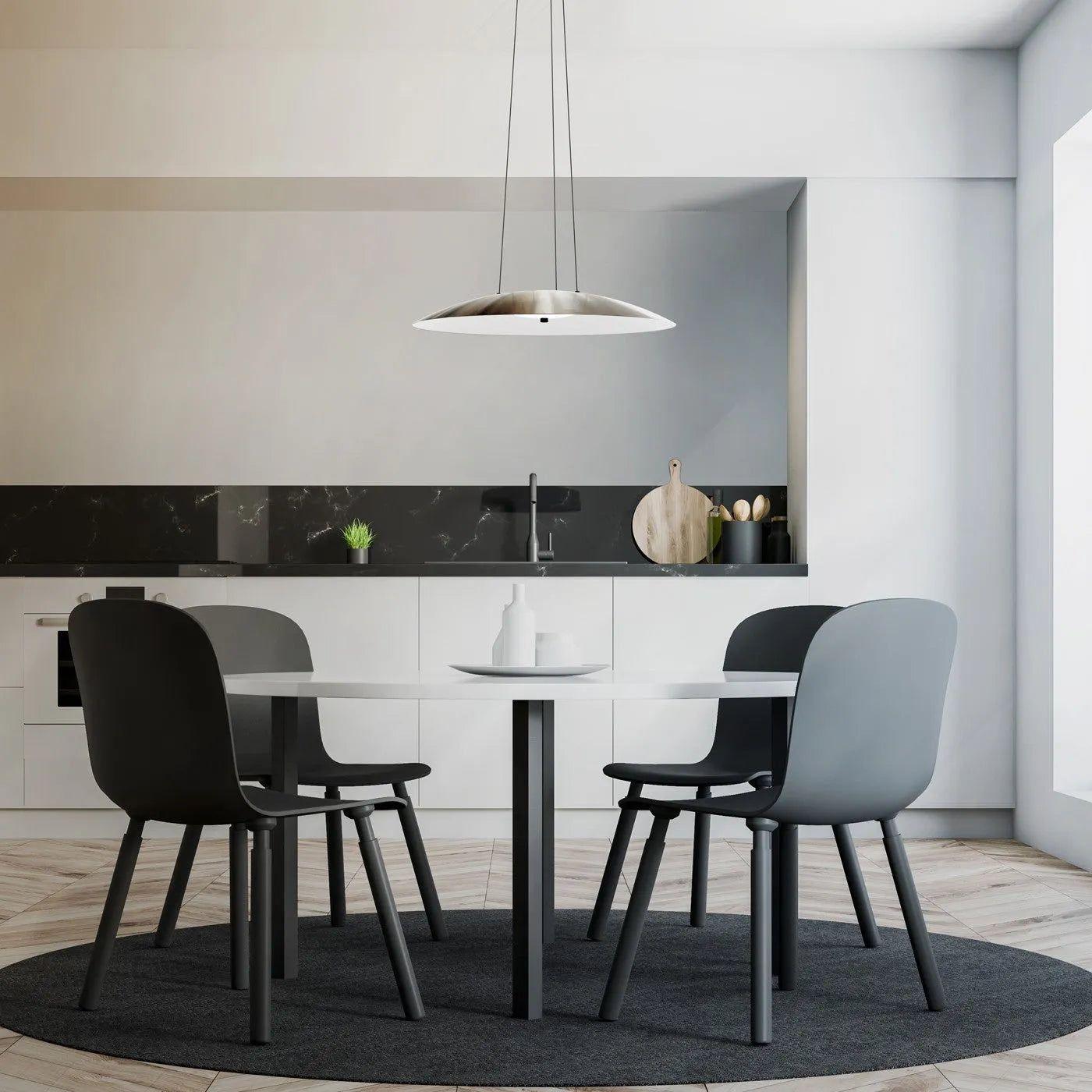 BlackJack Lighting - Aero Pendant - ARO-25P-BG-27U-30K - Canada Light Shop