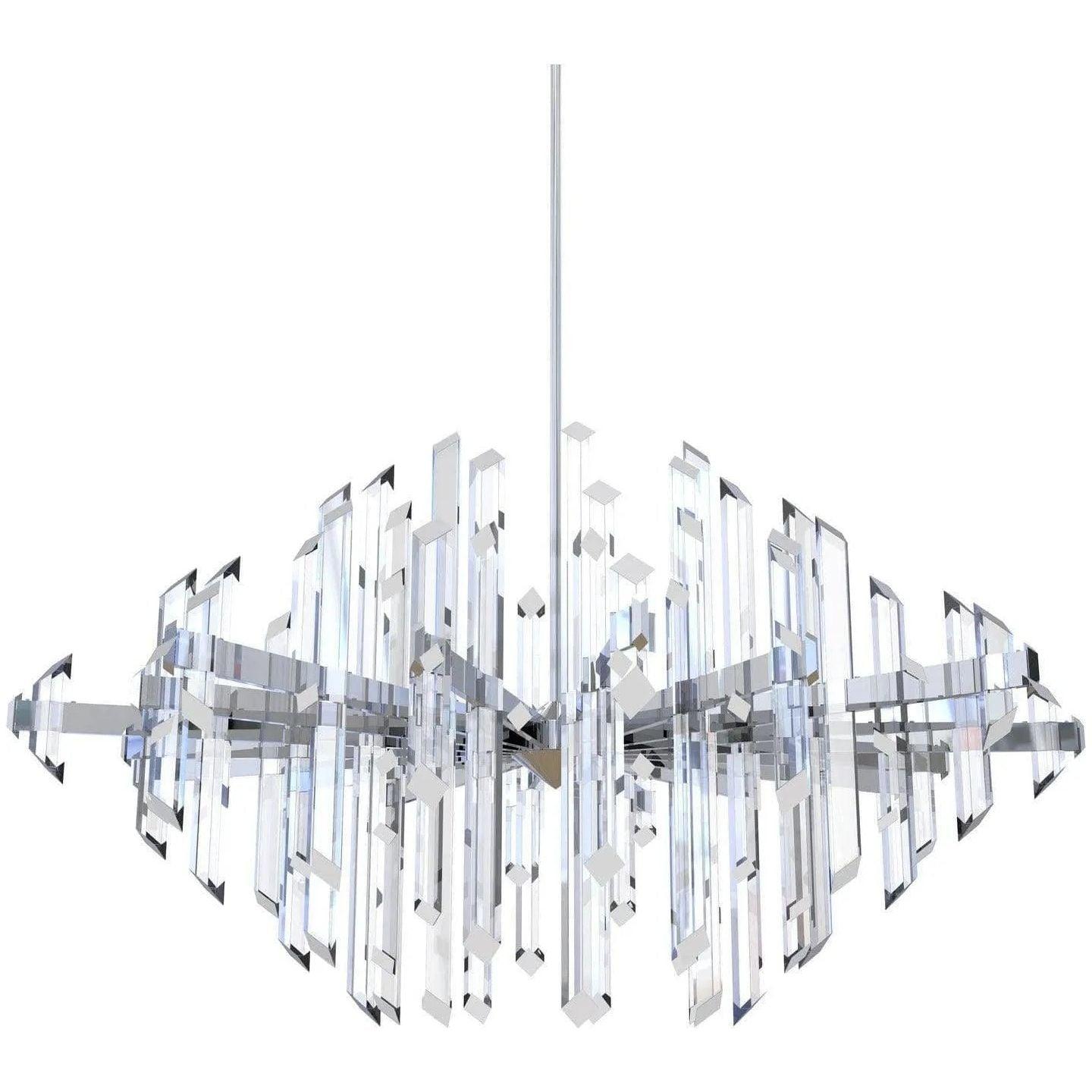 BlackJack Lighting - Facets Chandelier - FAC-45P-PC-27U-30K - Canada Light Shop