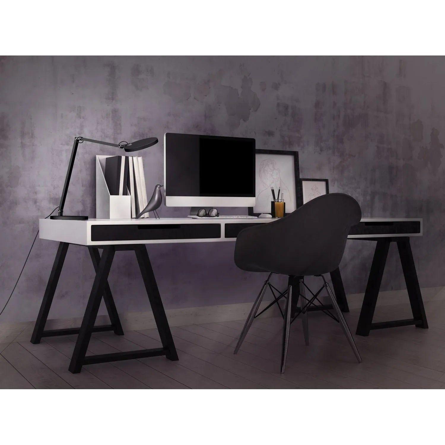 BlackJack Lighting - Flexi Task Lamp - FLX-06T-BK-22D-30K - Canada Light Shop