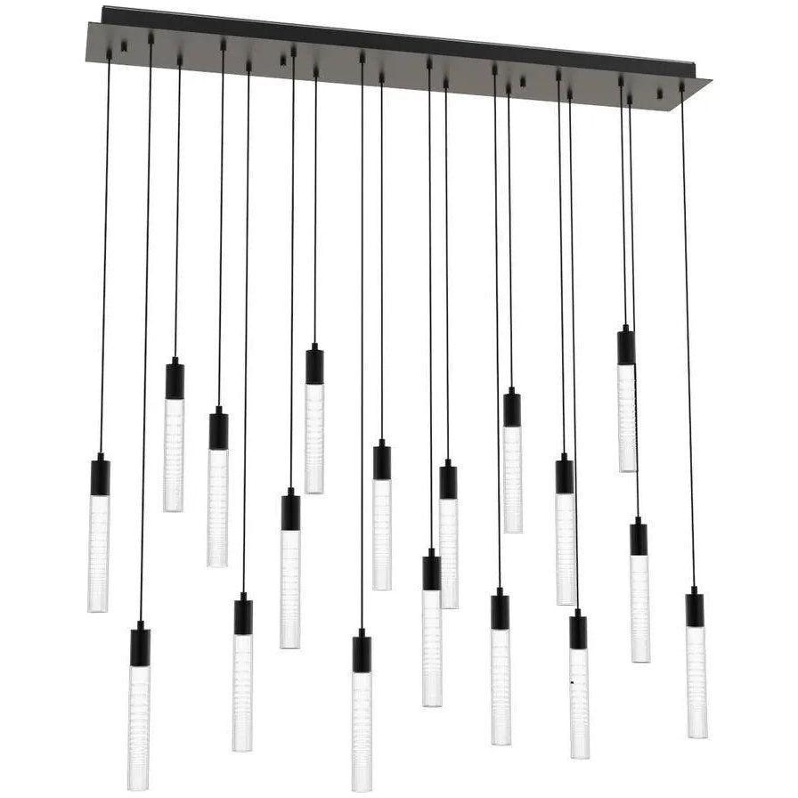 BlackJack Lighting - Seraph Linear Pendant - SER-38P-BL-LGR-27U-30K - Canada Light Shop