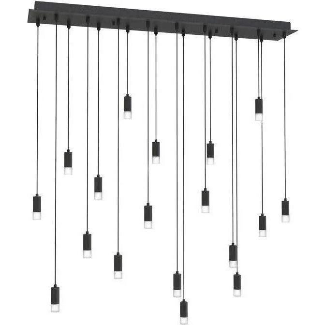 BlackJack Lighting - Seraph Linear Pendant - SER-38P-BL-LSF-27U-30K - Canada Light Shop