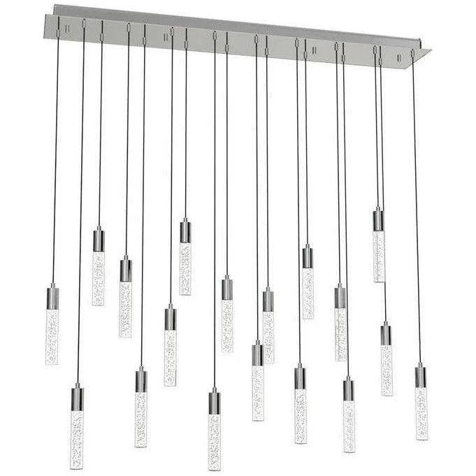 BlackJack Lighting - Seraph Linear Pendant - SER-38P-PC-LBU-27U-30K - Canada Light Shop