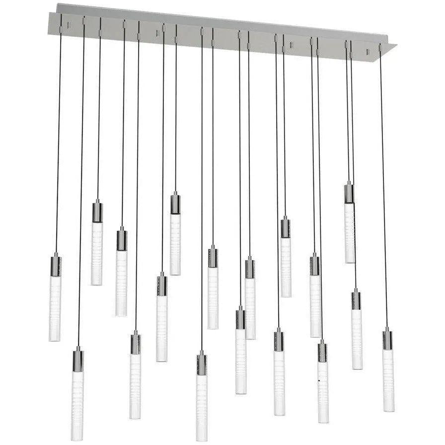 BlackJack Lighting - Seraph Linear Pendant - SER-38P-PC-LGR-27U-30K - Canada Light Shop